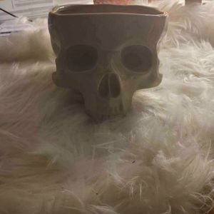 Ceramic Skull Bowl